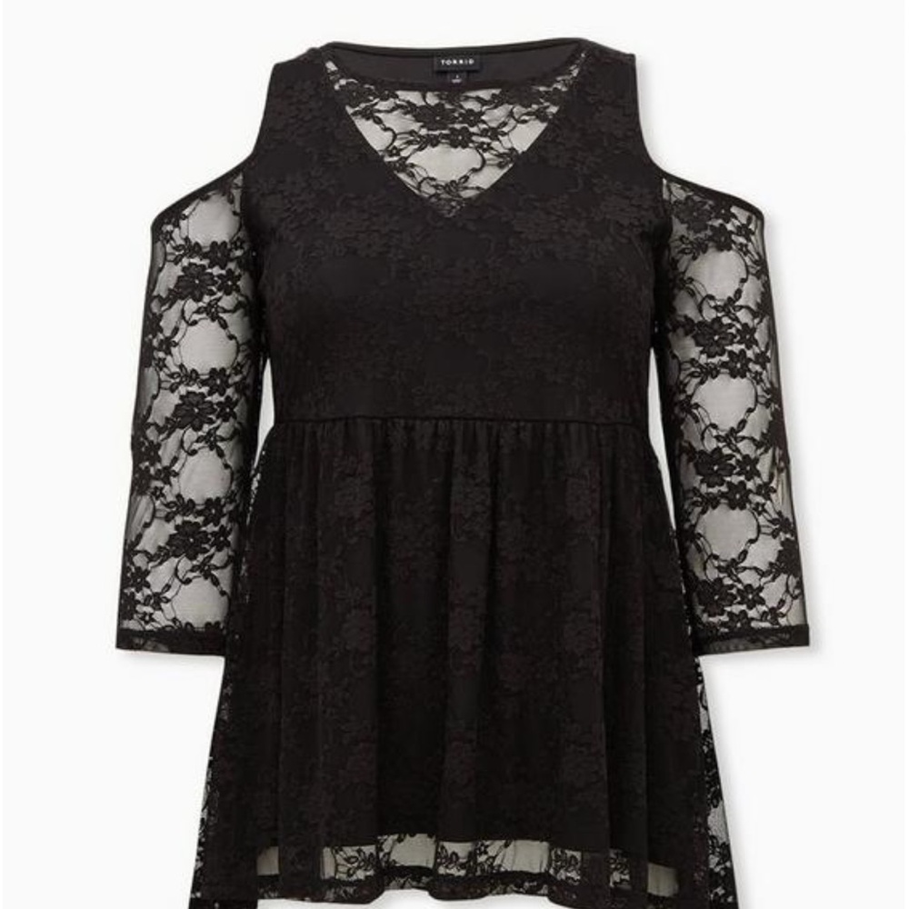 Torrid Lace Babydoll Size 4